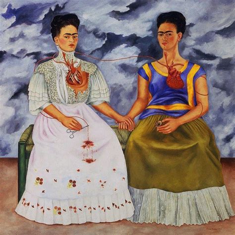 Cuadro Las Dos Fridas de Frida Kahlo: significado y análisis - Cultura ...