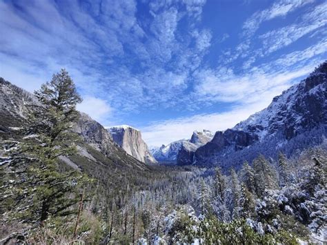 Premium Photo | Yosemite Tunnel View in Winter