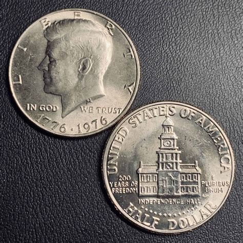 1976 P&D Bicentennial Kennedy Half Dollar – Old Estate Coins