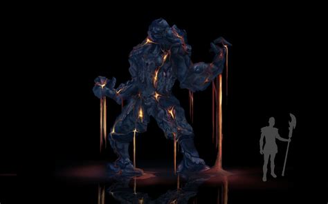 ArtStation - Magma Golem