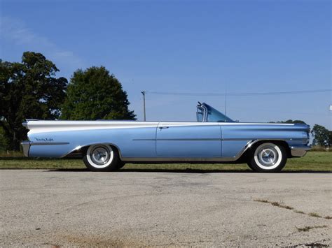 1959 Oldsmobile 98 Blue + White Two Tone Convertible 394cu/315hp ...