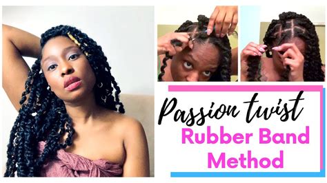 Passion Twist Rubber Band Method Tutorial (It is Pretty Easy, I Promise) - YouTube