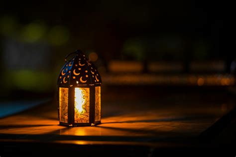 Photo Of Ramadan Light On Top Of Table · Free Stock Photo