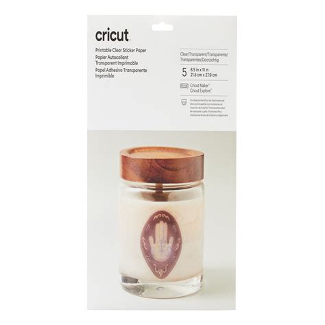 Cricut® Printable Clear Sticker Paper - Walmart.com