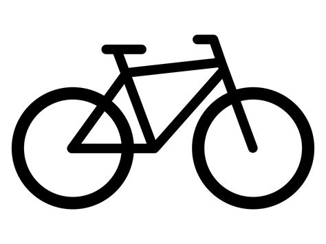 Bike SVG Bicycle Silhouette Cycling Clipart Bicycle Cut - Etsy