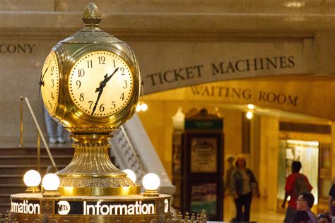 Grand Central Terminal Clock Free Stock Photo - Public Domain Pictures