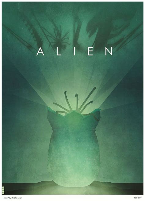 Alien movie cover art find. Cool. Face-Hugger Egg. Best Movie Posters, Movie Posters Minimalist ...