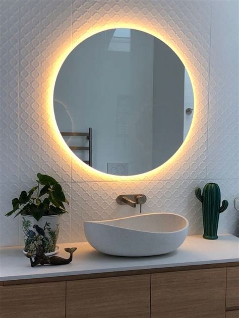 Round Bathroom Vanity Mirror