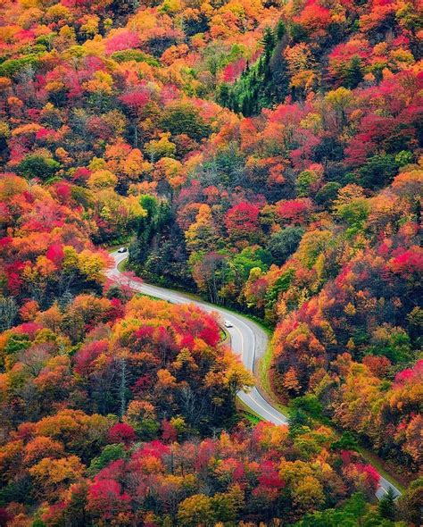 “Serpetine road ~ North Carolina, United States Photo: @nicholass ...