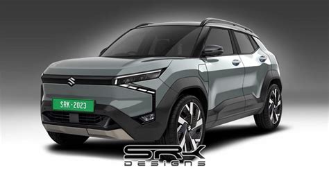 Maruti Suzuki Brezza EV rendered on video