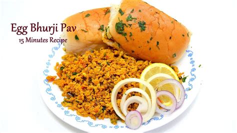 Egg Bhurji Pav Recipe | Bhurji Pav | Mumbai street food Recipe | Remyas Kitchen - YouTube