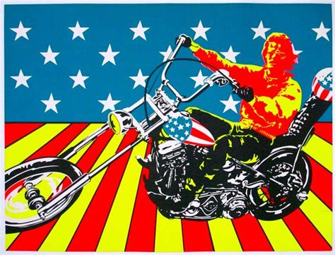 Super Cycle (Easy Rider - Peter Fonda) Blacklight Poster | Original ...