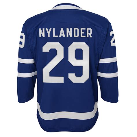 OUTERSTUFF YOUTH TORONTO MAPLE LEAFS PREMIUM HOME NYLANDER JERSEY BLUE ...