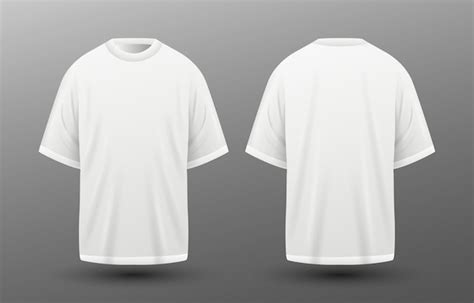 Premium Vector | 3D T Shirt White Mockup