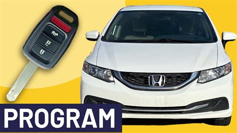 Honda Civic Key Programming - Fast, Easy, Save $$$ - YouTube