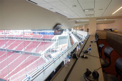 49ers Levis Stadium Press Area 2 - ServeTheHome