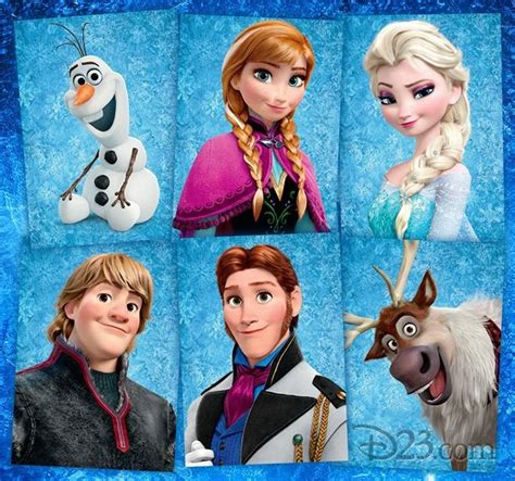 Frozen Characters(P.S. I LOVE ELSA SHE'S AMAZING) | Frozen characters ...