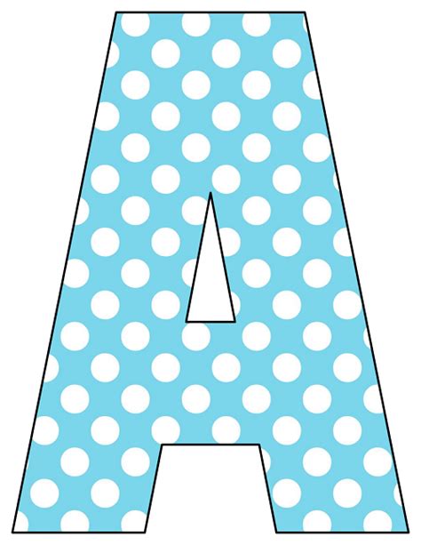 Printable Cut Out Letters A-Z