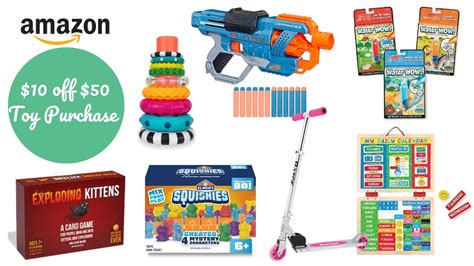 Amazon | $10 off $50 Toy Purchase :: Southern Savers