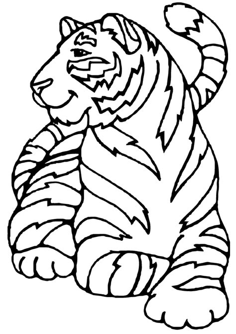 Tiger Coloring Games - ColoringGames.Net