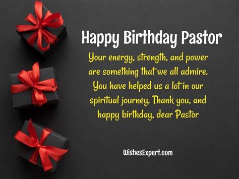 Descobrir 93+ imagem happy birthday pastor messages - br.thptnganamst.edu.vn