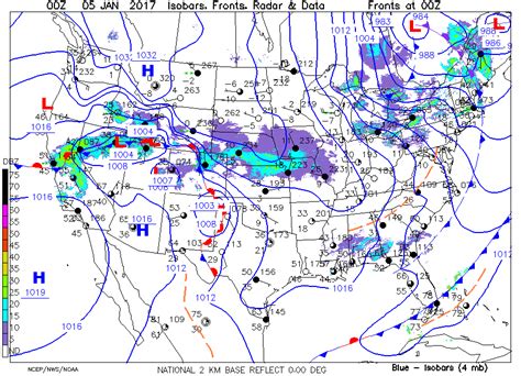 Recreation Geography: Cold Fronts