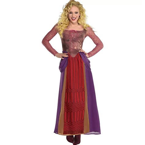 Adult Sarah Sanderson Costume - Disney Hocus Pocus | Party City