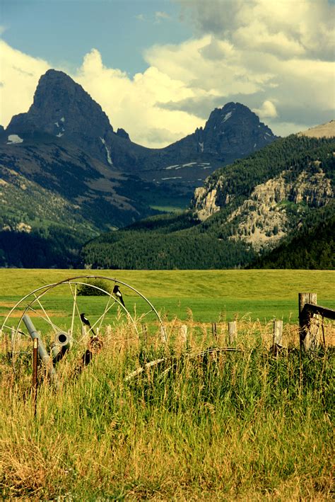 Driggs, ID : View of Tetons from Stateline Road, Driggs, ID photo ...