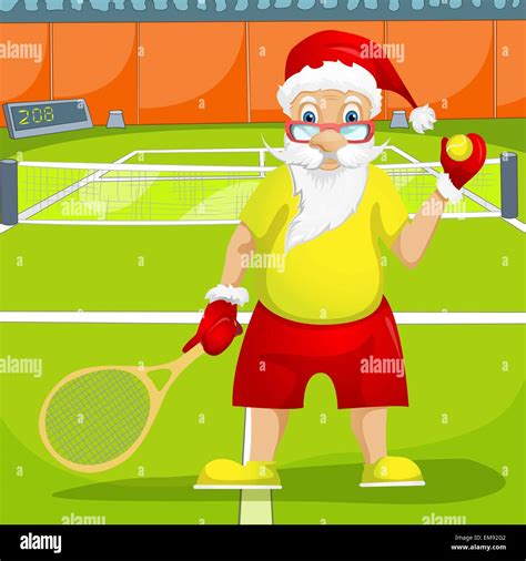 Tennis club senior Stock Vector Images - Alamy