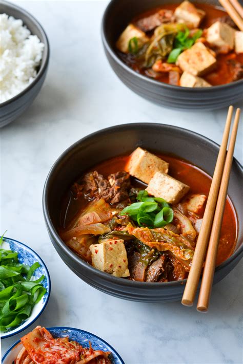 Korean Spicy Beef Stew (Kimchi Jigae)