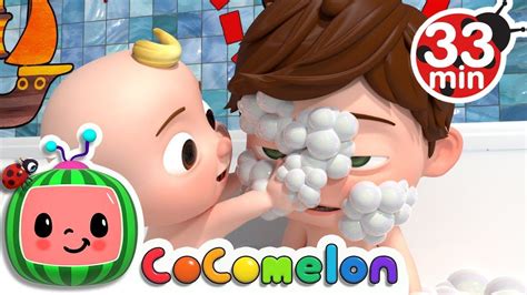 Bath Song | +More Nursery Rhymes & Kids Songs - Cocomelon (ABCkidTV) | Baby songs, Nursery ...