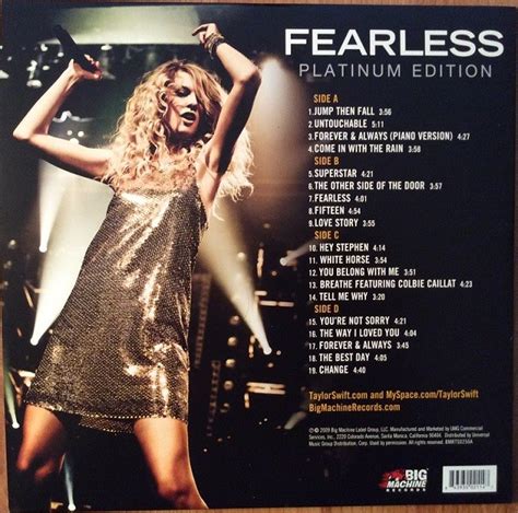 Taylor Swift - Fearless (Platinum Edition) - New Vinyl - High-Fidelity ...