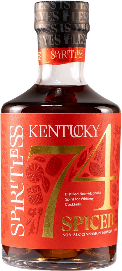 Spiritless Kentucky 74 Distilled Non-Alcoholic Spirit for Bourbon ...