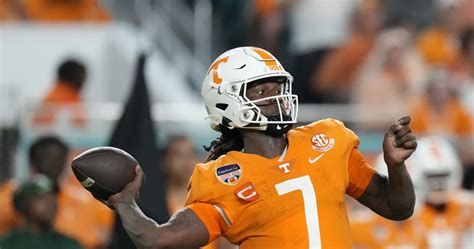 Joe Milton Amazes CFB Twitter with Arm as Tennessee Beats Clemson in Orange Bowl | News, Scores ...