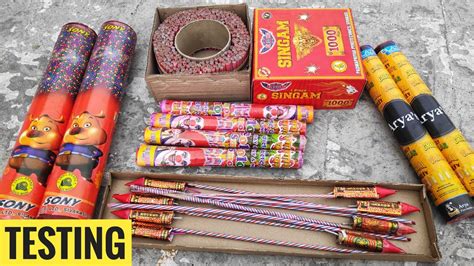 Testing new Diwali firecrackers 2019 ||CY - YouTube