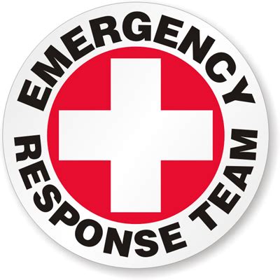 Emergency Response Team Hard Hat Decals | My Hard Hat Stickers Signs ...