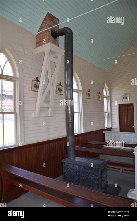 Old school house interior Stock Photo - Alamy