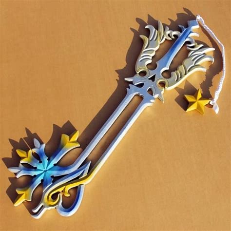 Kingdom Hearts Oathkeeper Keyblade Replica - SwordsKingdom