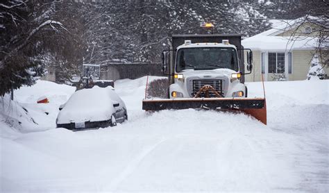 Snow plows to roll through Spokane neighborhoods Tuesday | The Spokesman-Review