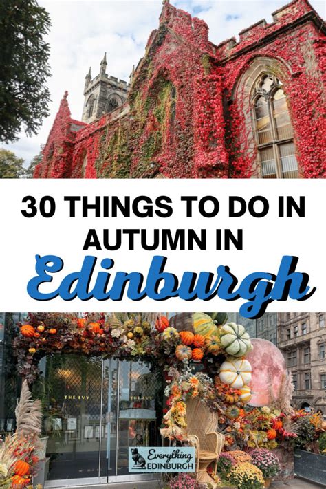 Edinburgh in Autumn: 30 Things to Do this Fall