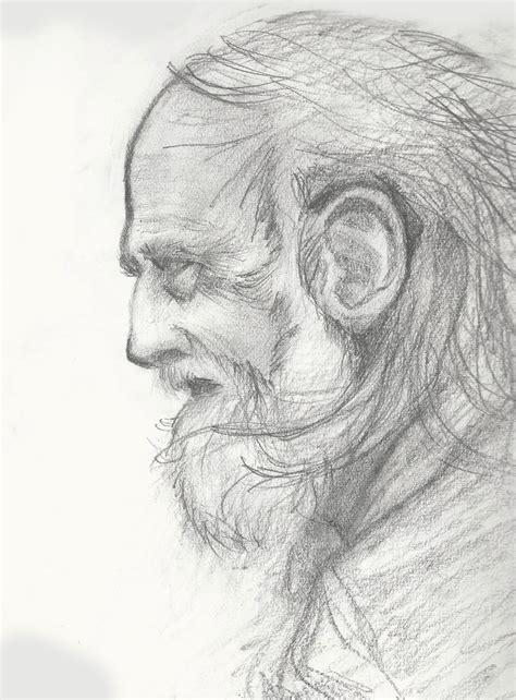 Old Man Drawing at PaintingValley.com | Explore collection of Old Man Drawing