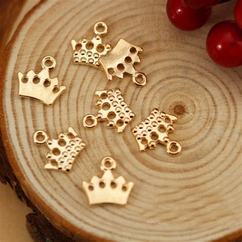 Aliexpress.com : Buy 50pcs Imperial crown european charm bracelet metal floating locket charm ...