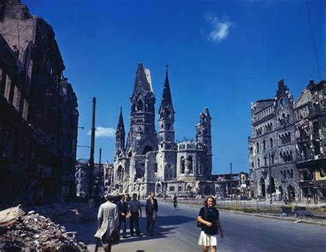 Amazing Color Photographs Captured Berlin in the Summer of 1945, Right After the Fall ~ vintage ...