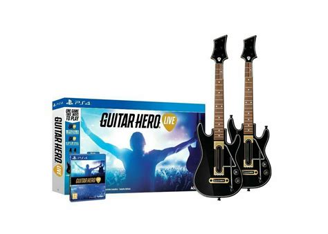 Brand New 2x Ps4 Ps5 Playstation 4 / 5 Guitar Hero Live Bundle Guitars ...