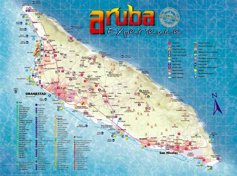 Aruba Maps | Printable Maps of Aruba for Download