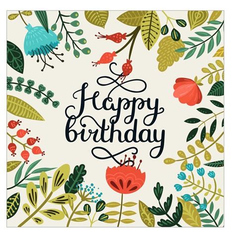 Free Printable Birthday Cards For Adults In Different Style - Candacefaber