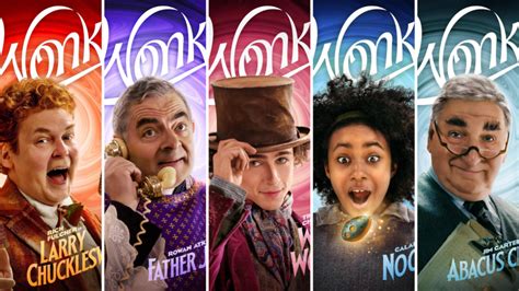 “Wonka” Cast and Character Posters