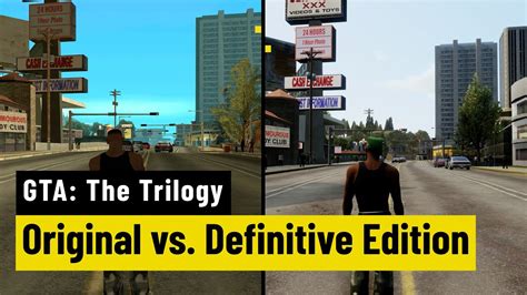 Grand Theft Auto: The Trilogy - The Definitive Edition | Original vs. Remaster - YouTube