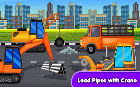 Construction Builder Truck - Build the city house in this building games:Amazon.com.au:Appstore ...