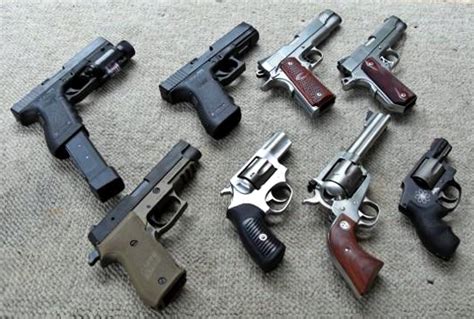 File:Handgun collection.JPG - Wikimedia Commons